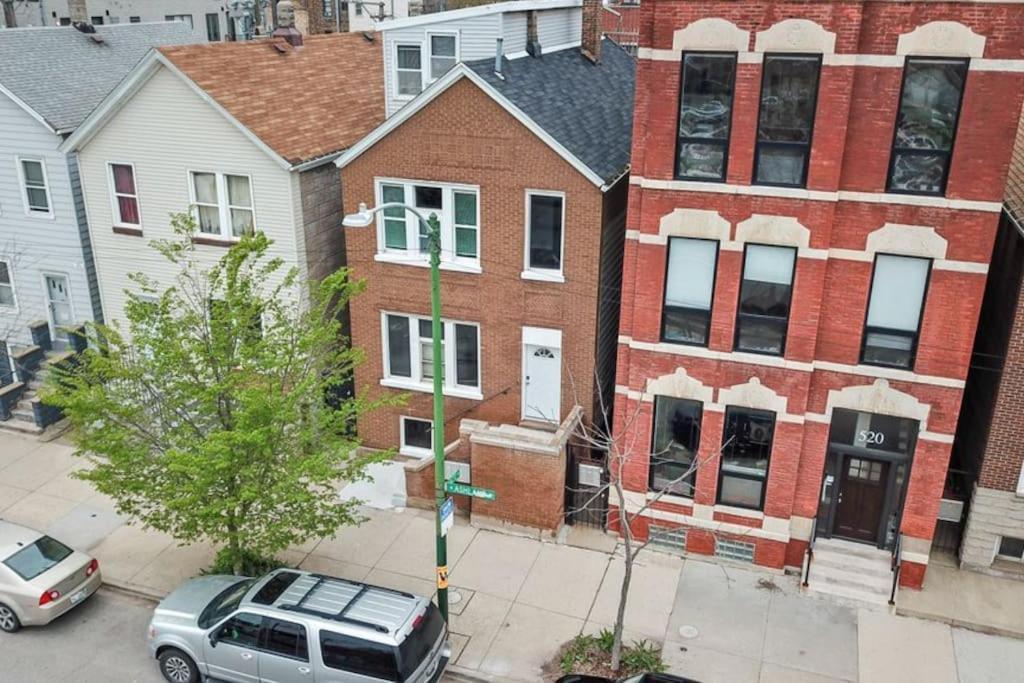 Cozy, Top-Floor 3Br Loft With Balcony In West Town Chicago Exterior foto